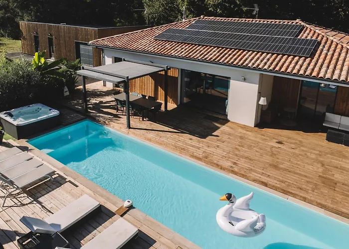 Dream Landes Piscine Temperee-jacuzzi-5 Parentales